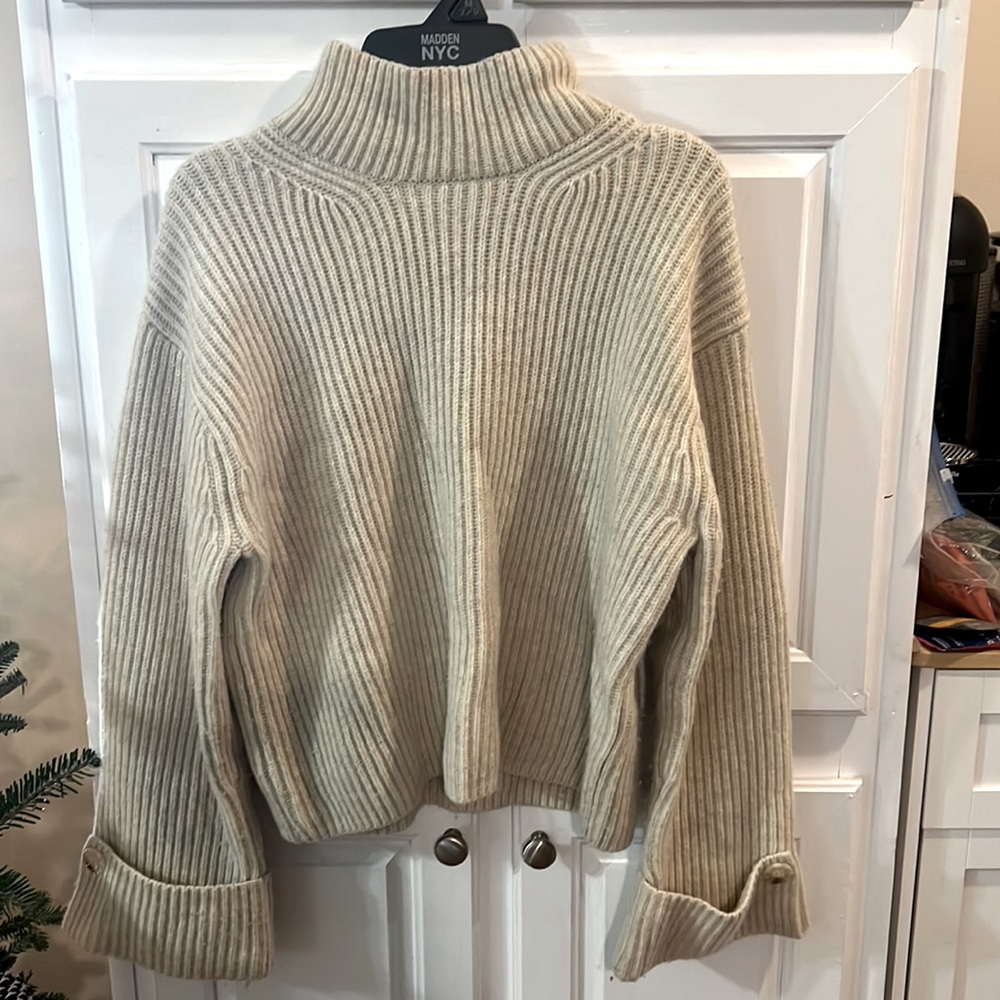 H&M wool blend turtleneck sweater